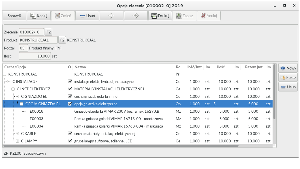 Opcje